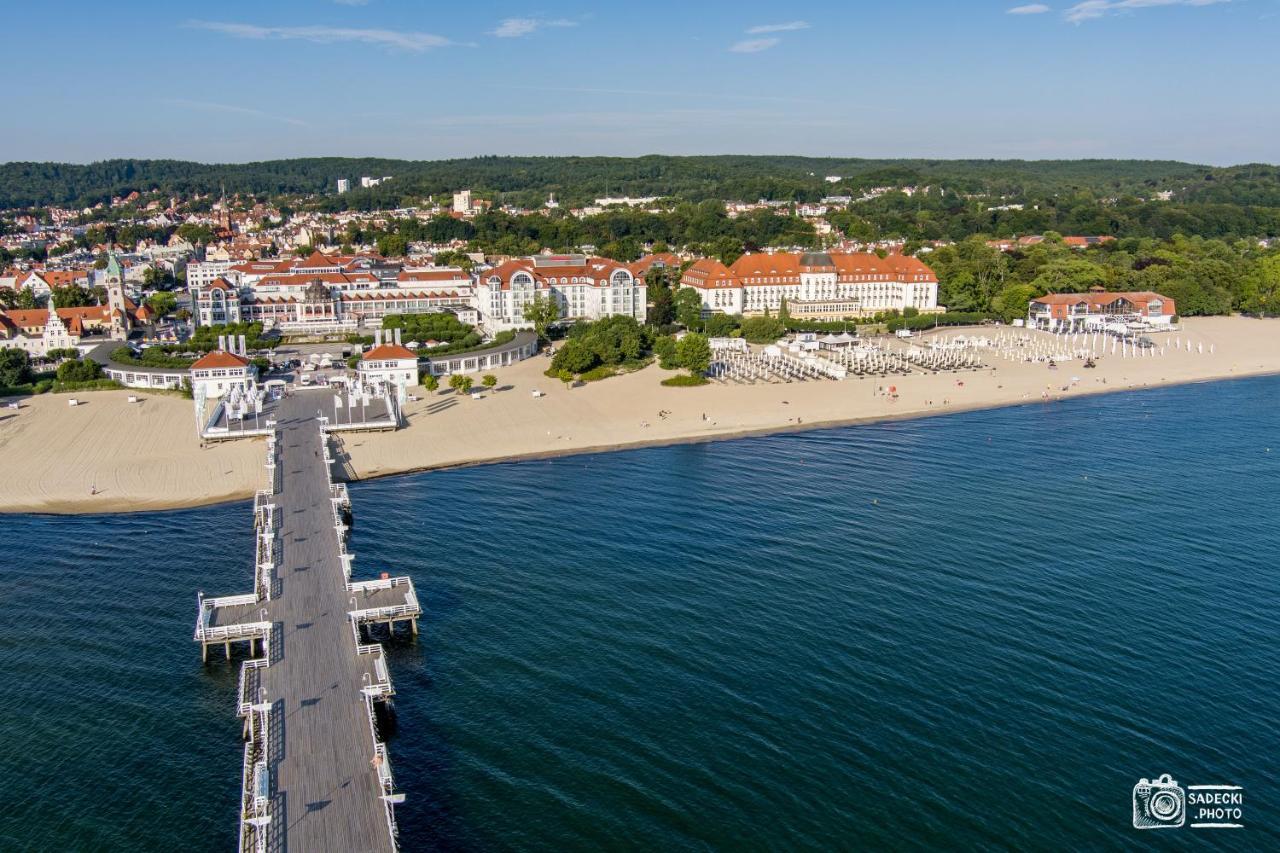 Appartement Plaza à Sopot Extérieur photo